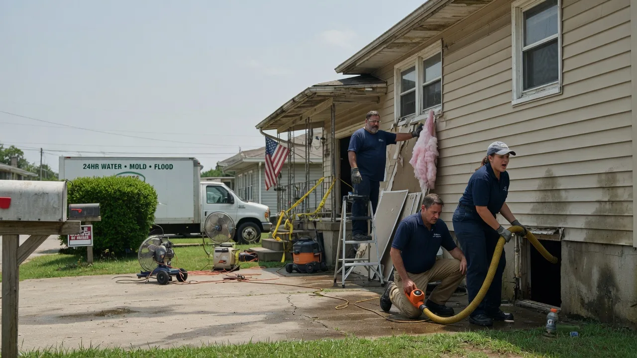 Water Damage Repair in Elbing, KS near me